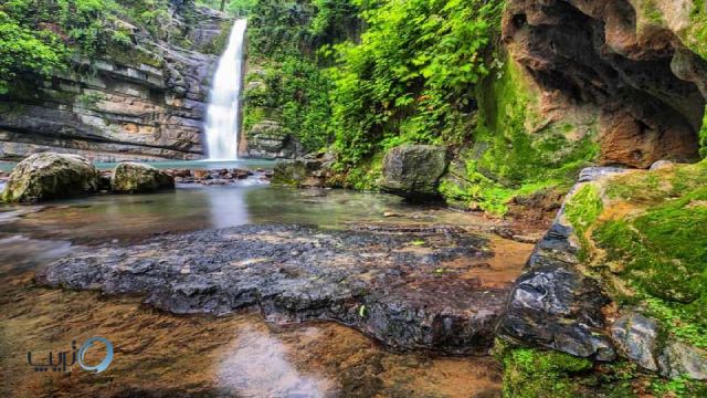 آبشار شیرآباد گلستان هیجان آب تنی در دل طبیعت
